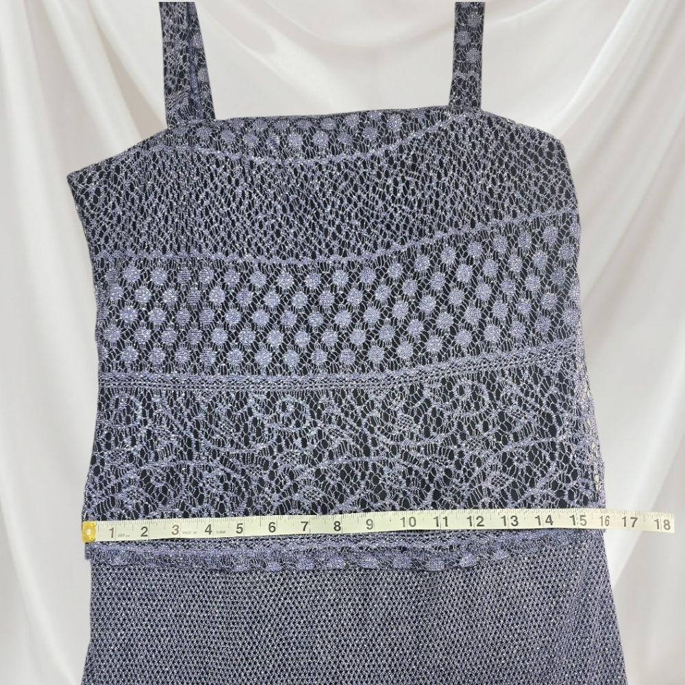 Onyx Nite Sleeveless‎ Floor Length Gown Dress Size 14 - Picture 8 of 10